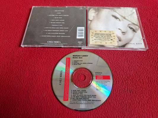 MARIAH CAREY MUSIC BOX CD