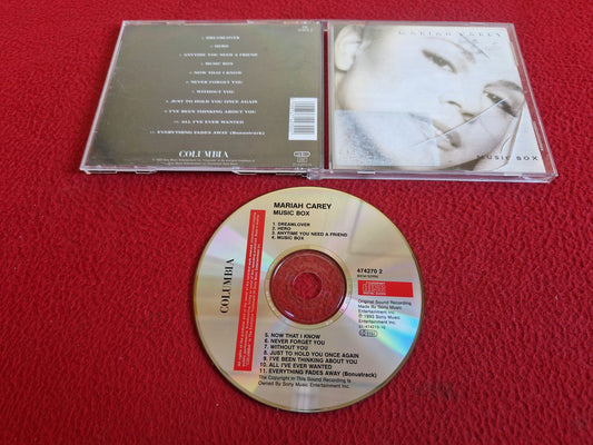 MARIAH CAREY MUSIC BOX  CD