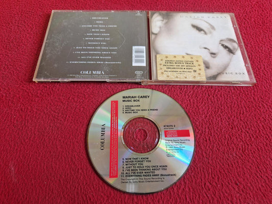 MARIAH CAREY MUSIC BOX CD