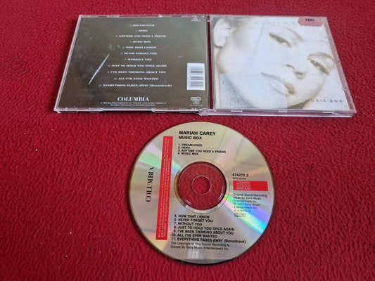 MARIAH CAREY MUSIC BOX CD