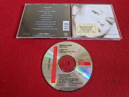 MARIAH CAREY MUSIC BOX CD