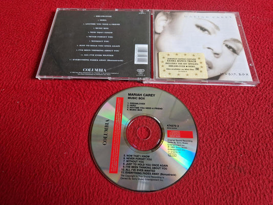 MARIAH CAREY MUSIC BOX CD