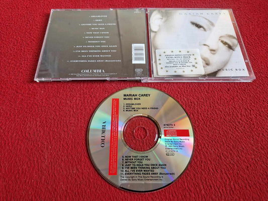 MARIAH CAREY MUSIC BOX CD