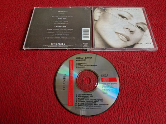 MARIAH CAREY MUSIC BOX CD