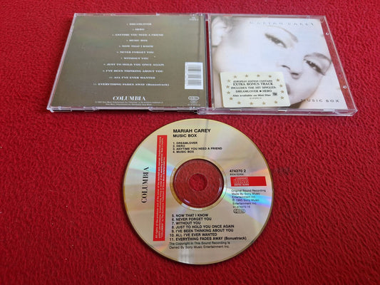 MARIAH CAREY MUSIC BOX CD