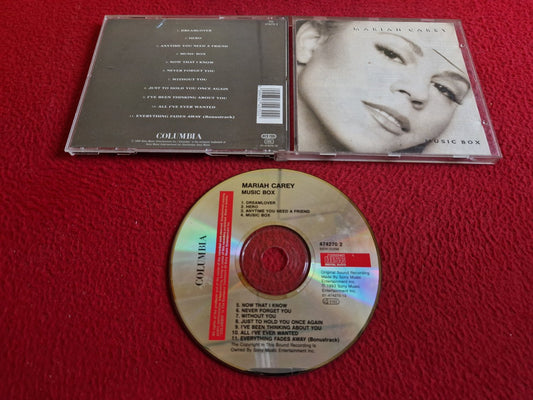 MARIAH CAREY MUSIC BOX CD
