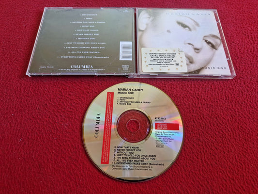 MARIAH CAREY MUSIC BOX CD