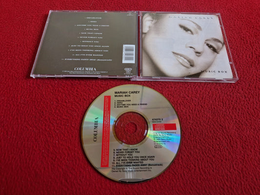 MARIAH CAREY MUSIC BOX CD