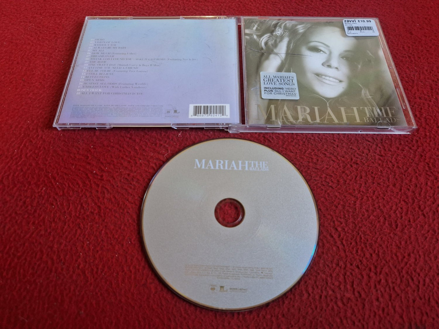 MARIAH CAREY THE BALLADS CD