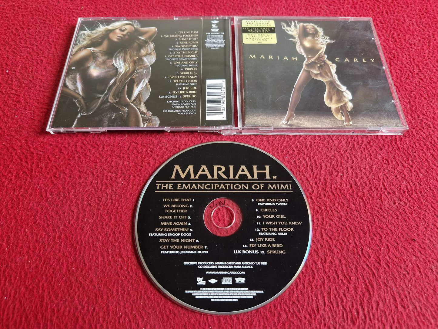 MARIAH CAREY THE EMANCIPATION OF MIMI CD