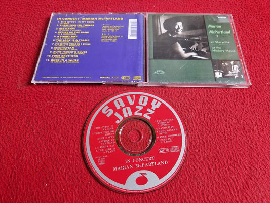 MARIAN MCPARTLAND IN CONCERT CD