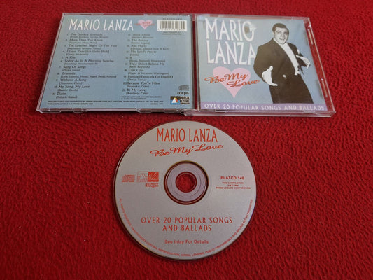 MARIO LANZA BE MY LOVE CD