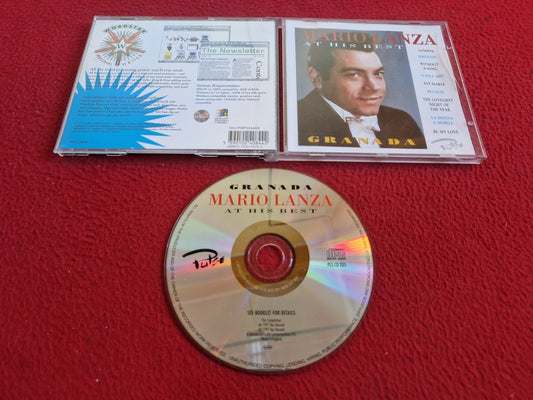 MARIO LANZA GRANADA AT HIS BEST CD