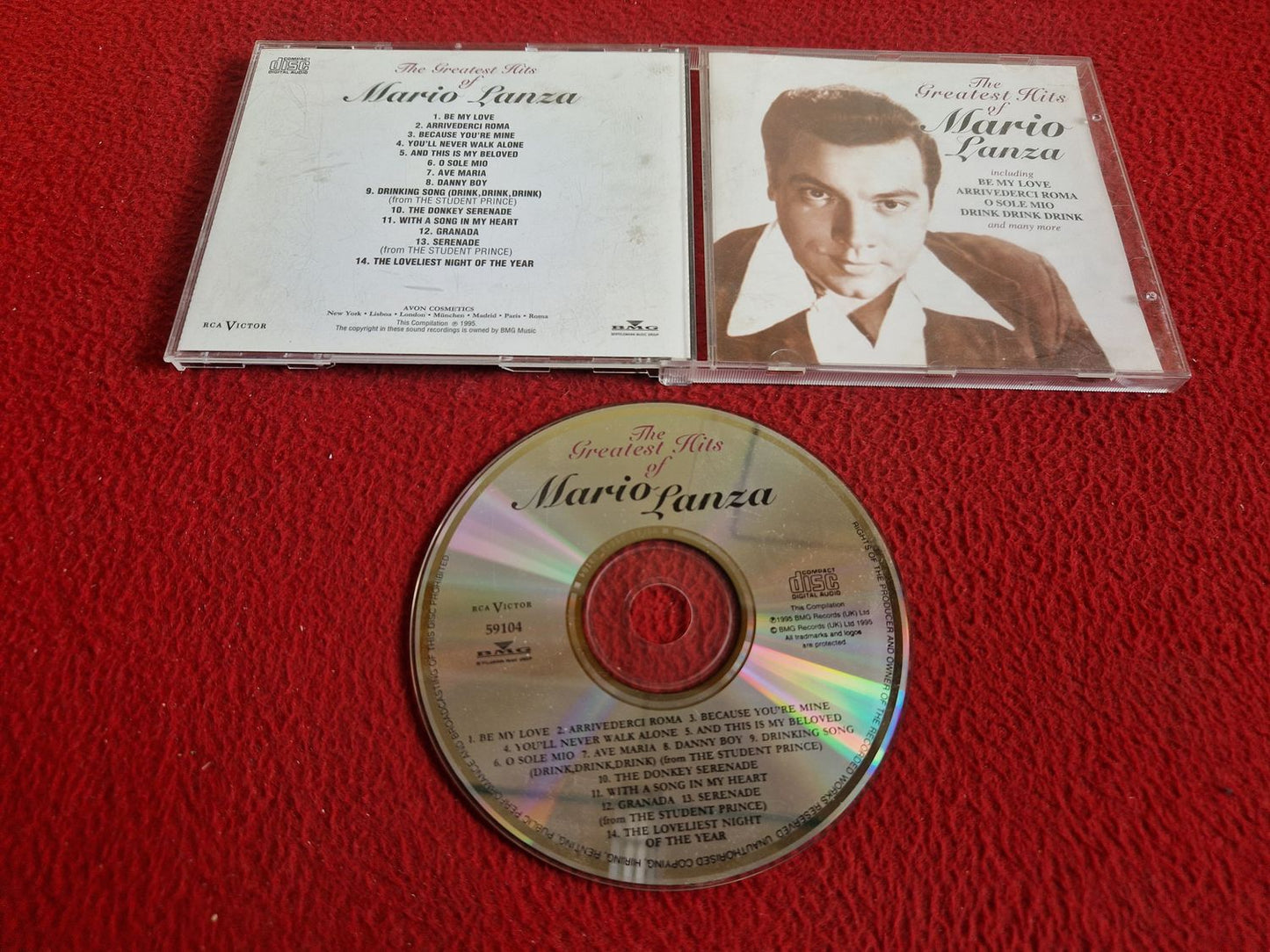 MARIO LANZA THE GREATEST HITS OF CD