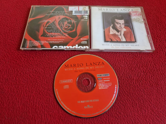 MARIO LANZA WITH A SONG IN MY HEART THE LOVE COLLECTION CD