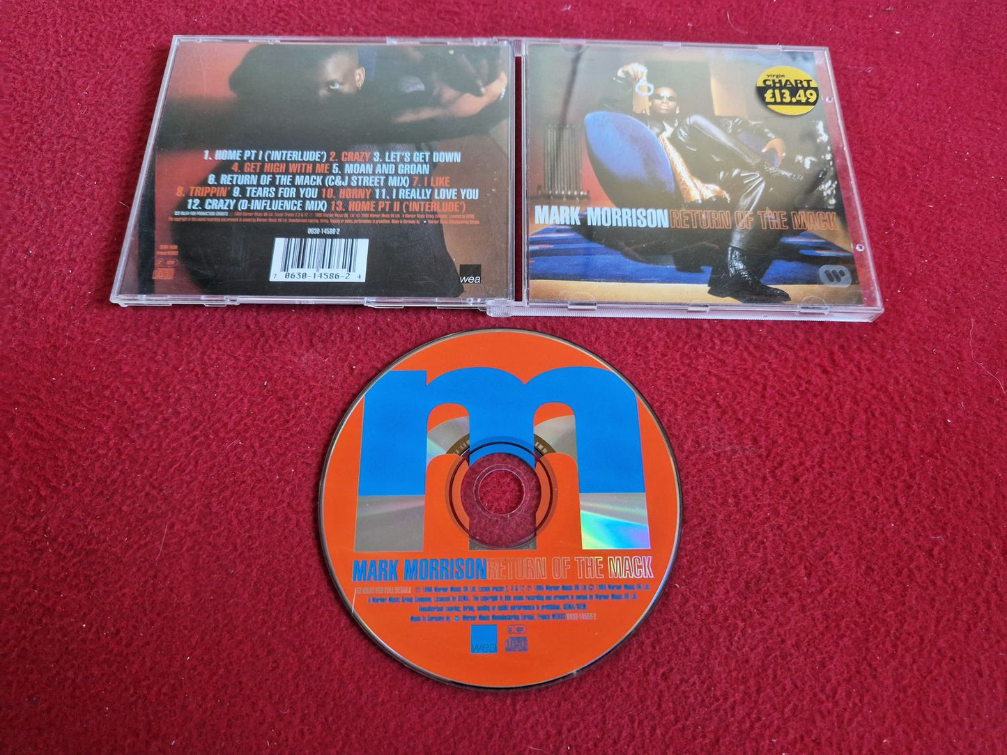 MARK MORRISON RETURN OF THE MACK till CD