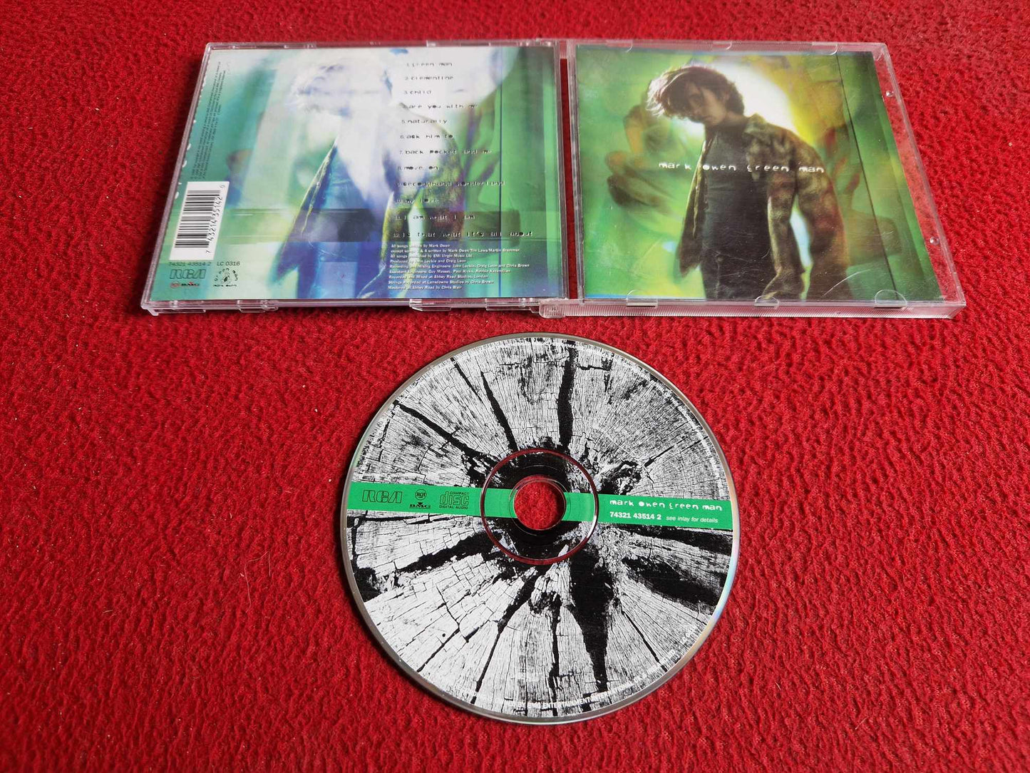 MARK OWEN GREEN MAN CD