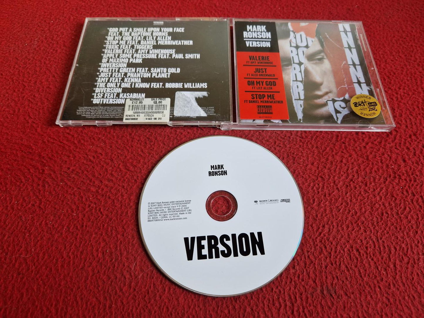 MARK RONSON VERSION CD