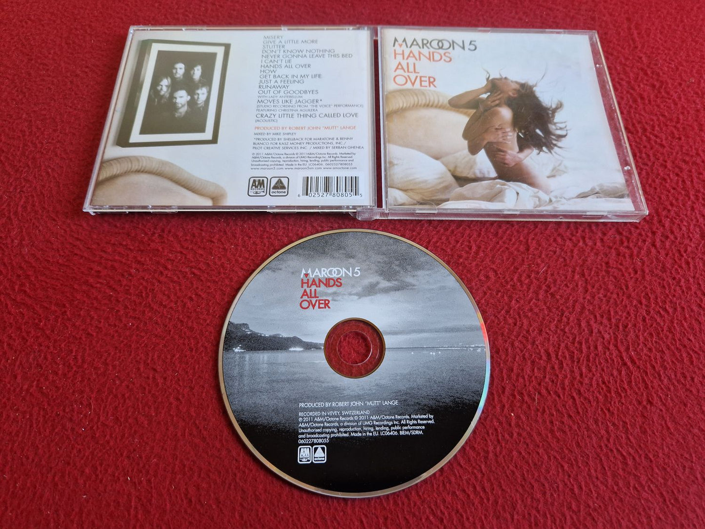 MAROON 5 HANDS ALL OVER CD