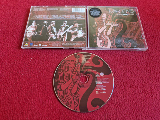 MAROON 5 SONGS ABOUT JANE CD
