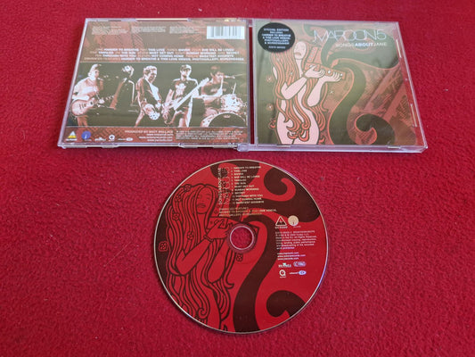 MAROON 5 SONGS ABOUT JANE till CD