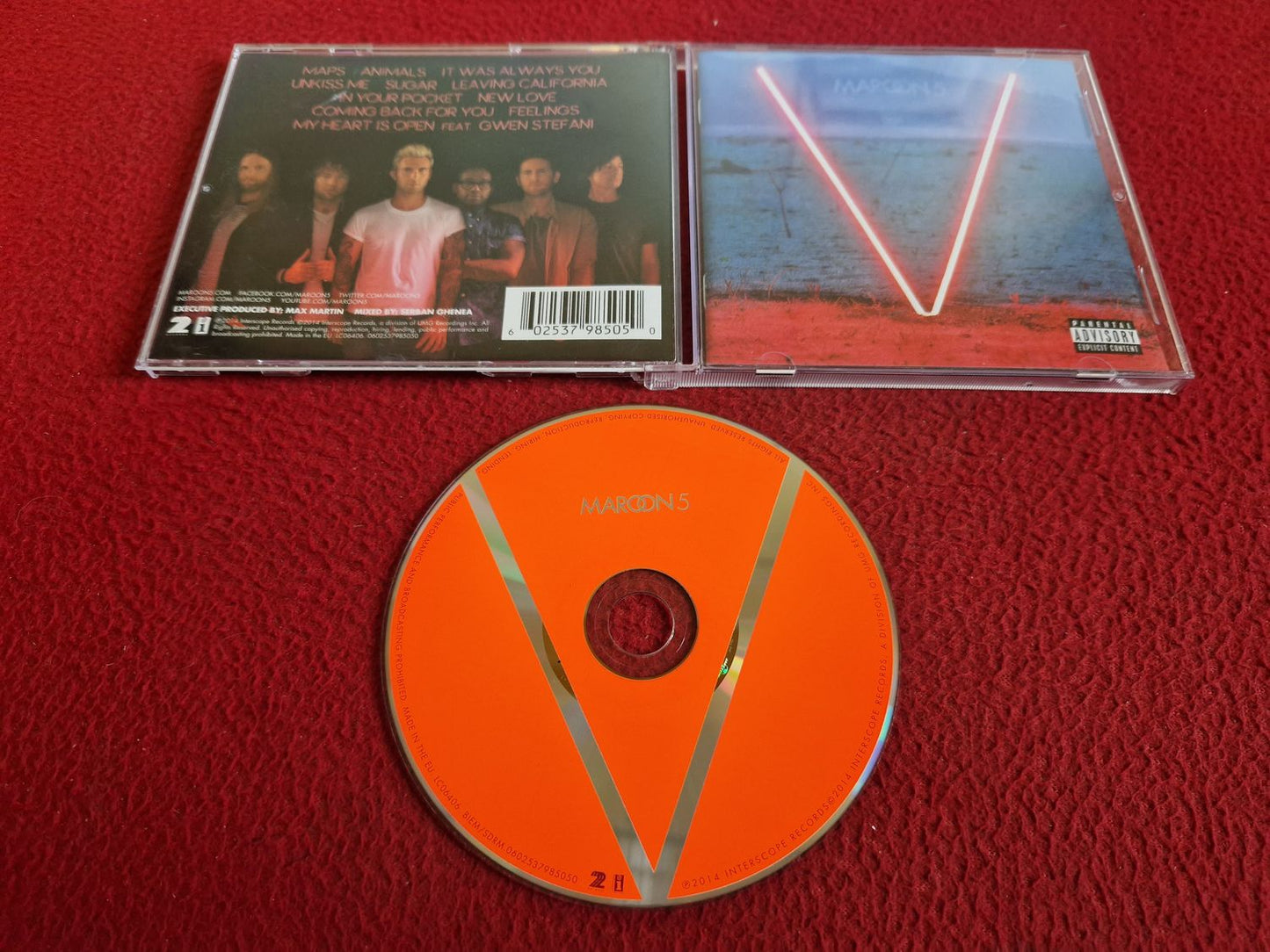 MAROON 5 V CD