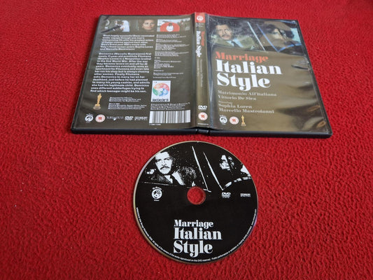 MARRIAGE ITALIAN STYLE DVD