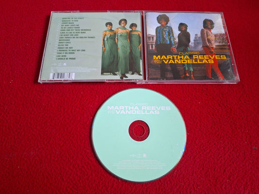 MARTHA REEVES AND THE VANDELLAS CLASSIC CD