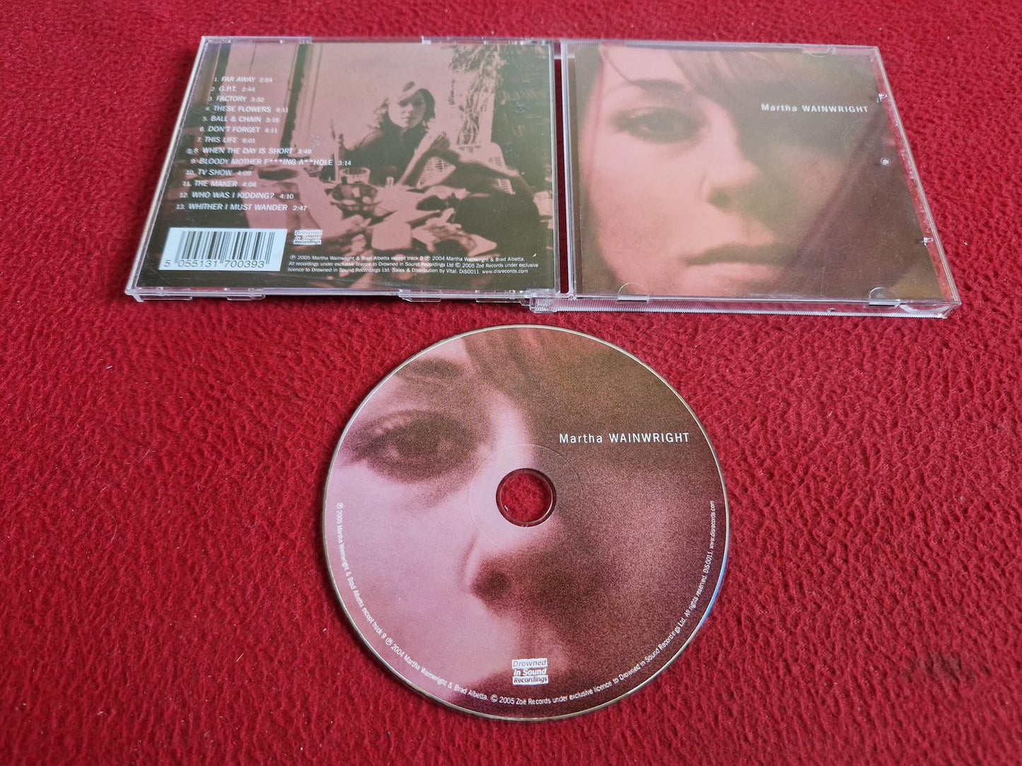 MARTHA WAINWRIGHT - MARTHA WAINWRIGHT CD