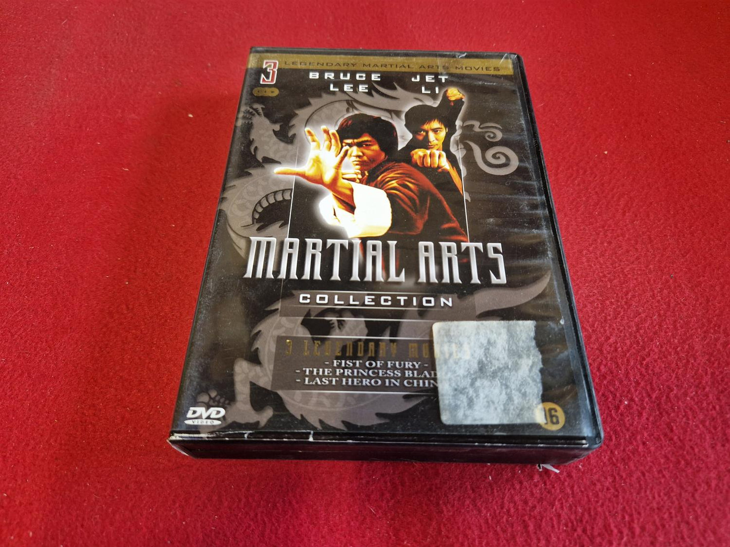 MARTIAL ARTS COLLECTION FIST OF FURY mfl [ BRUCE LEE JET LI ] BOX till DVD