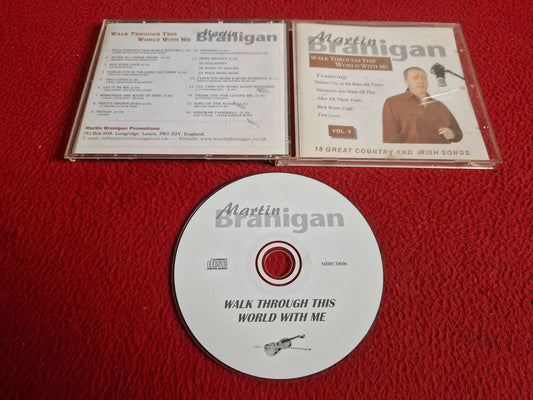 MARTIN BRANIGAN WALK THROUGH THIS WORLD WITH ME CD
