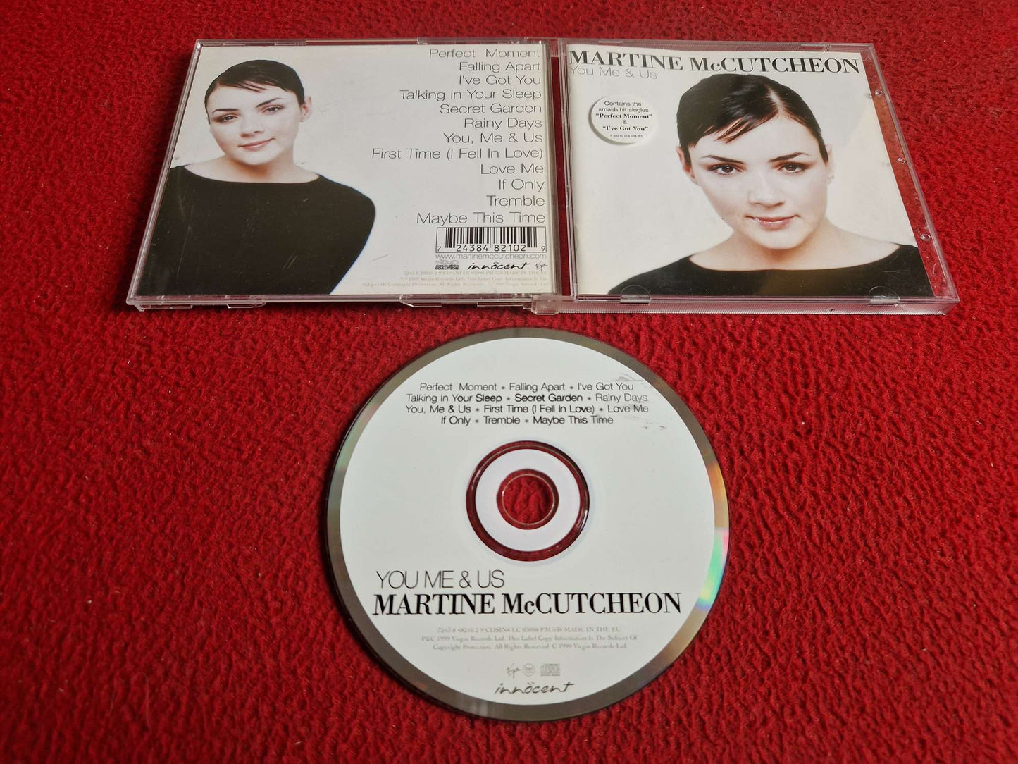 MARTINE MCCUTCHEON YOU ME & US CD
