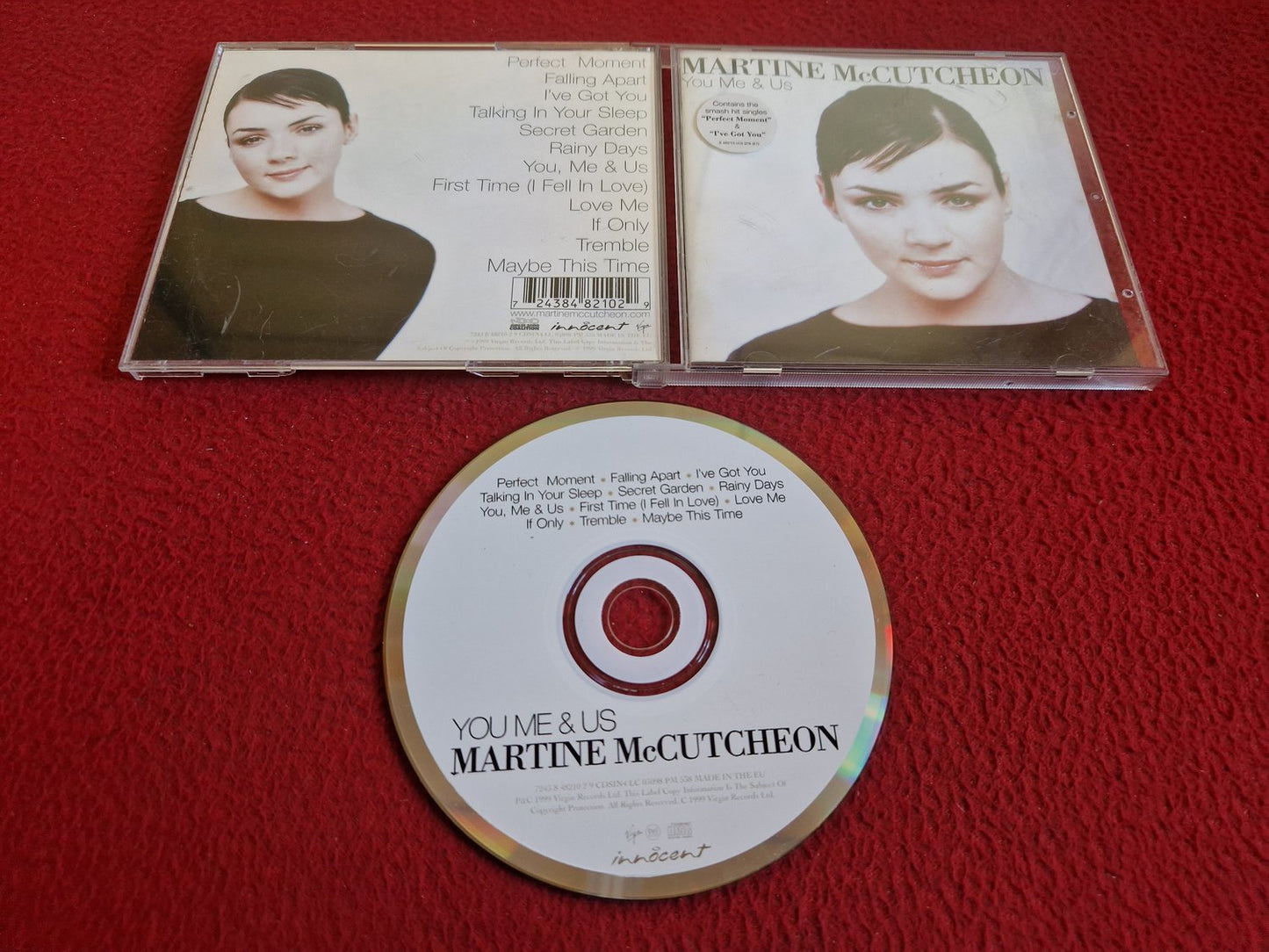MARTINE MCCUTCHEON YOU ME & US CD
