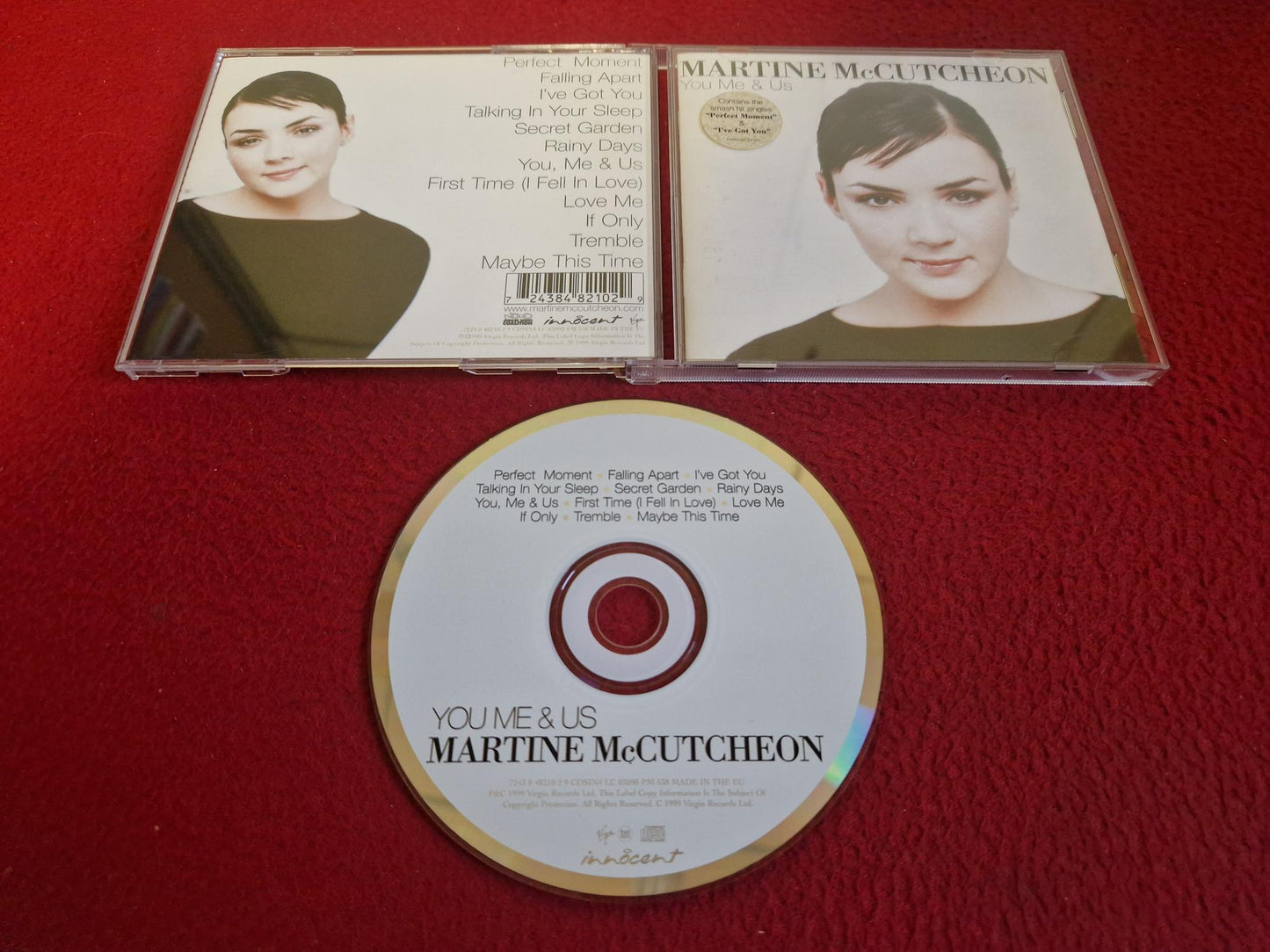MARTINE MCCUTCHEON YOU ME & US CD