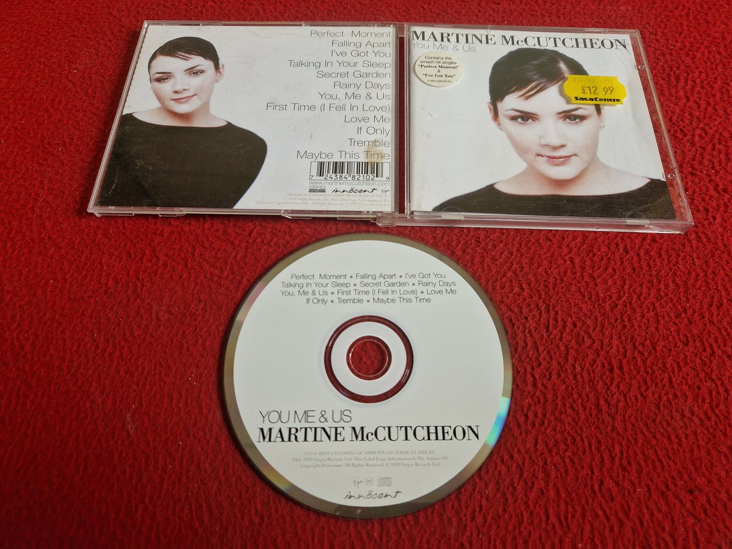 MARTINE MCCUTCHEON YOU ME & US CD
