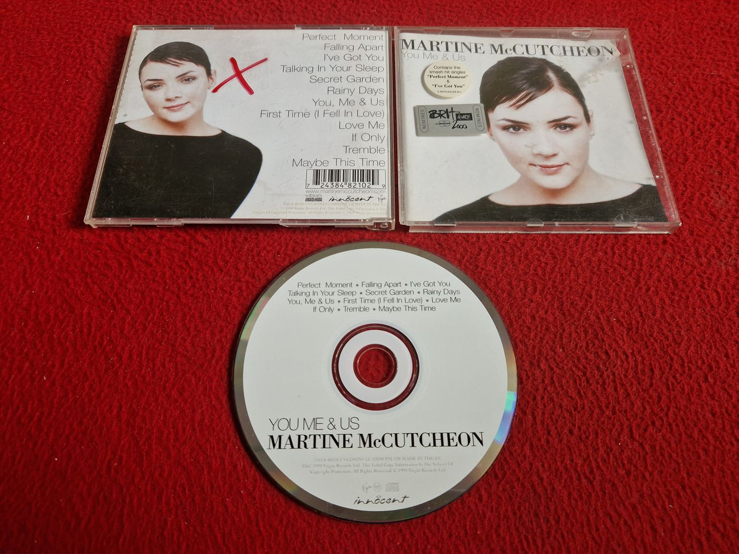 MARTINE MCCUTCHEON YOU ME & US CD