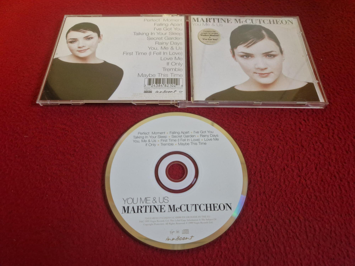 MARTINE MCCUTCHEON YOU ME & US CD