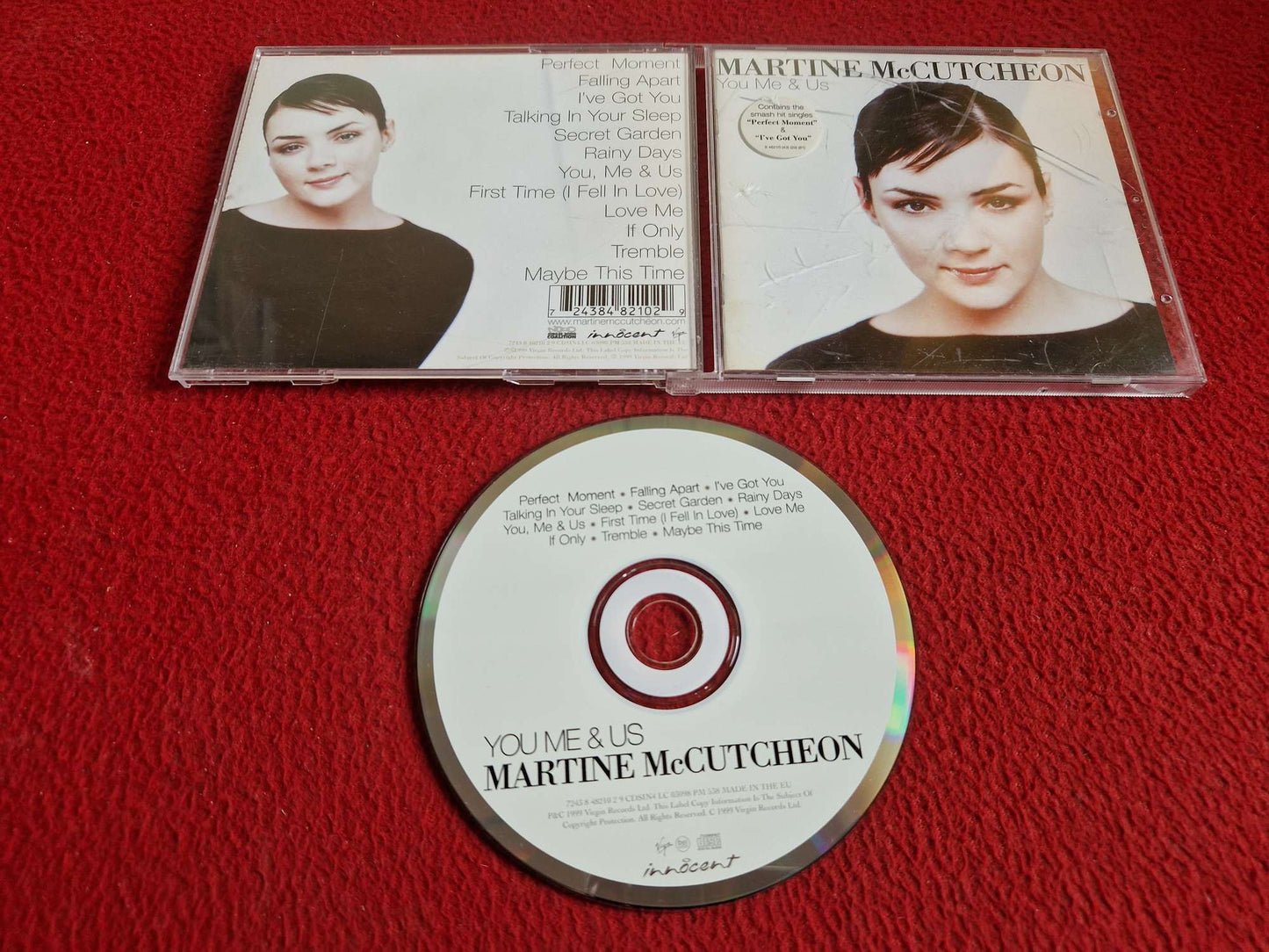 MARTINE MCCUTCHEON YOU ME & US CD