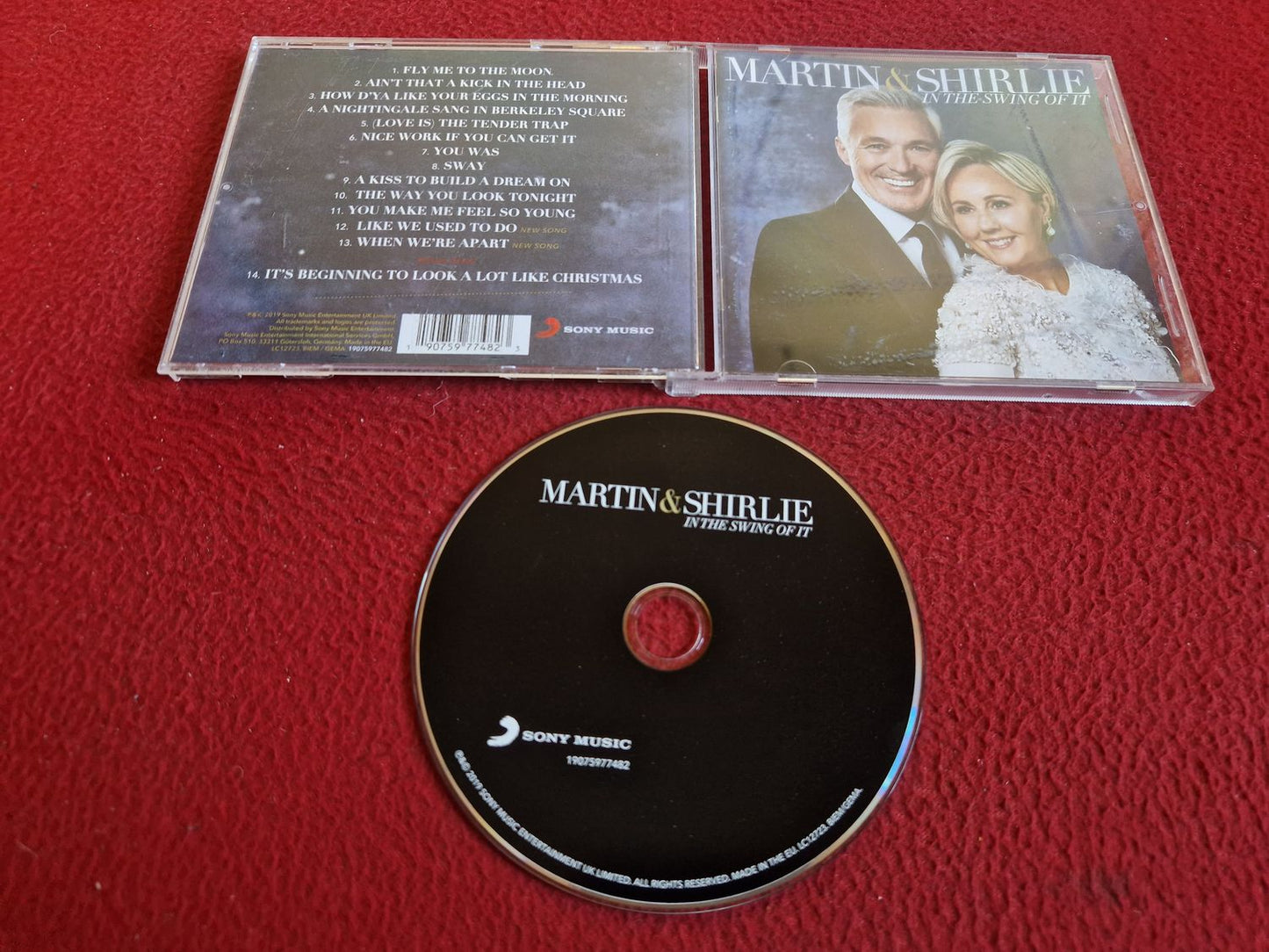 MARTIN & SHIRLIE IN THE SWING OF IT CD