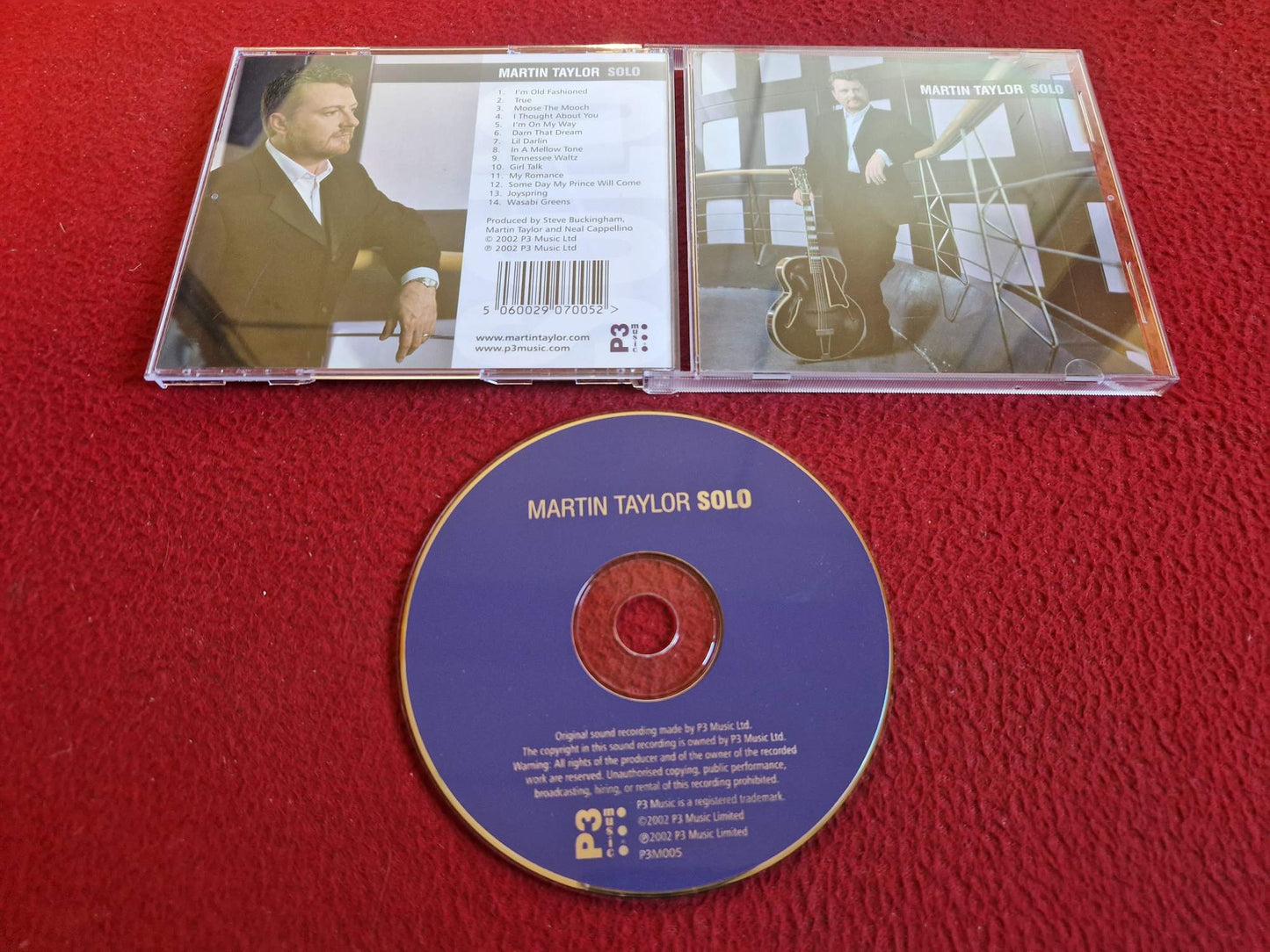 MARTIN TAYLOR SOLO CD