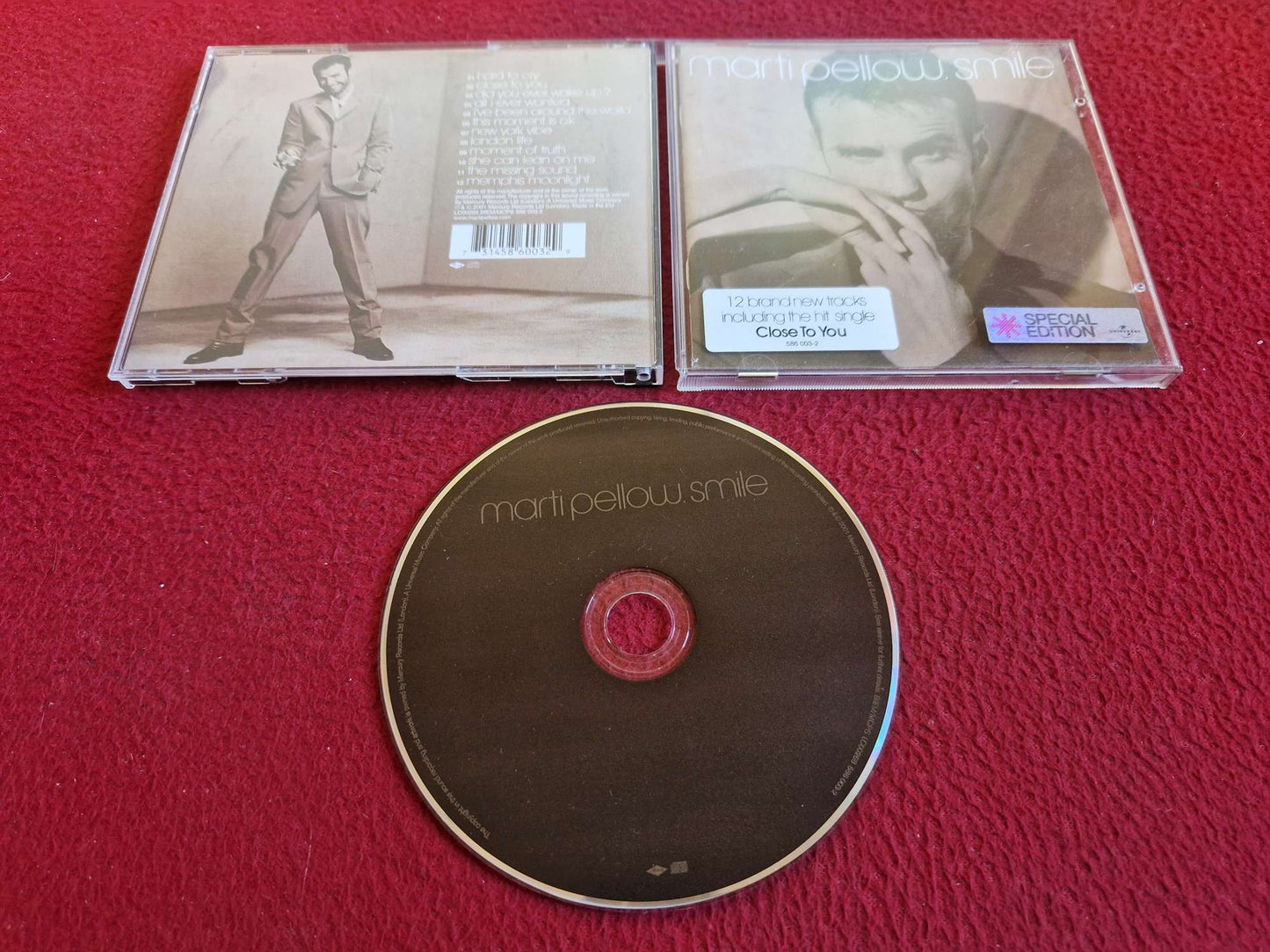 MARTI PELLOW SMILE CD