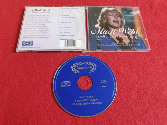 MARTI WEBB IF YOU LEAVE ME NOW till CD