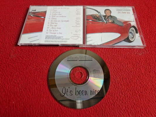MARTY WILDE IT'S BEEN NICE CD