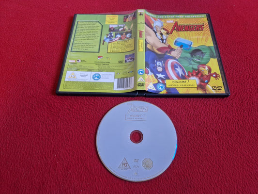 MARVEL AVENGERS VOLUME 1 HEROES ASSEMBLE DVD