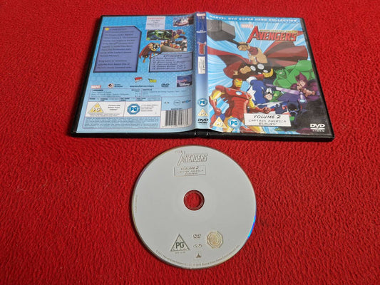 MARVEL AVENGERS VOLUME 2 CAPTAIN AMERICA REBORN DVD