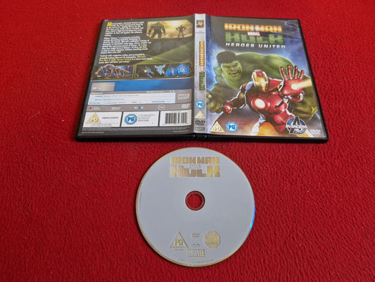 MARVEL IRON MAN HULK HEROES UNITED DVD