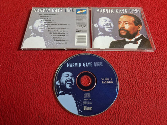 MARVIN GAYE LIVE CD