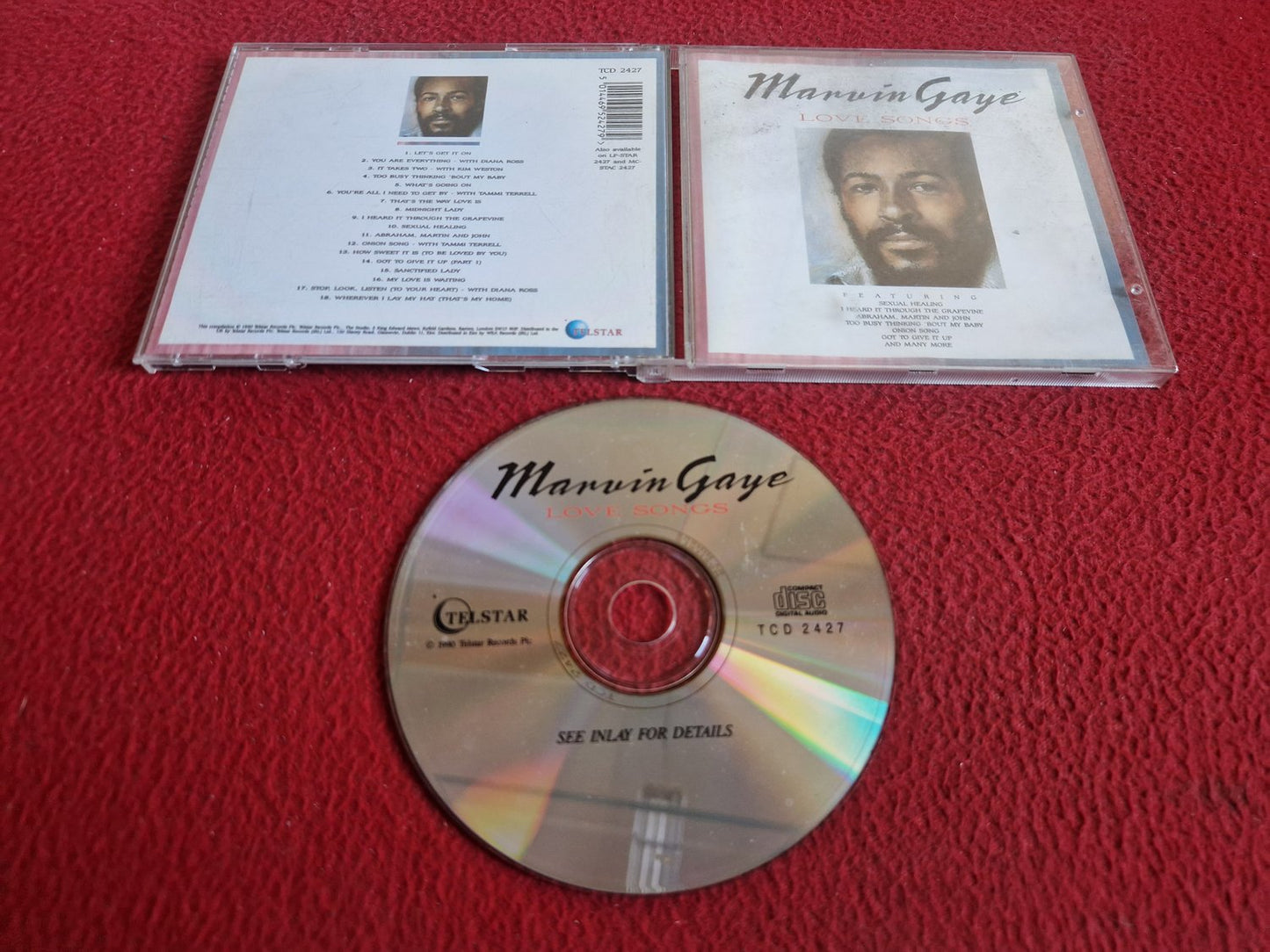 MARVIN GAYE LOVE SONGS CD