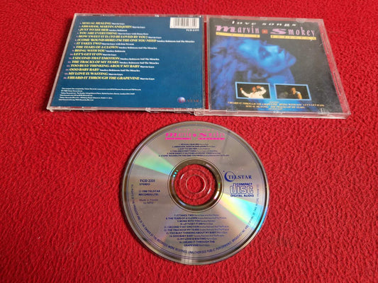 MARVIN GAYE & SMOKEY ROBINSON LOVE SONGS CD