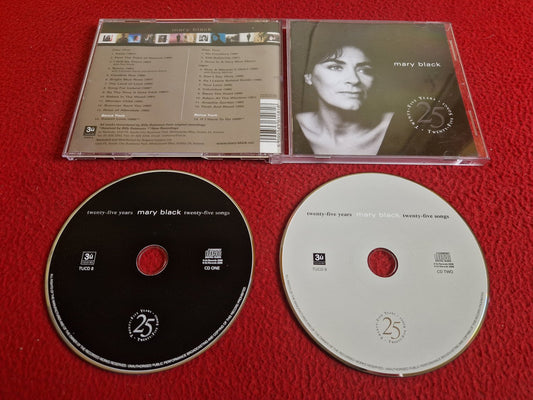 MARY BLACK TWENTY-FIVE YEARS TWENTY-FIVE SONGS CD
